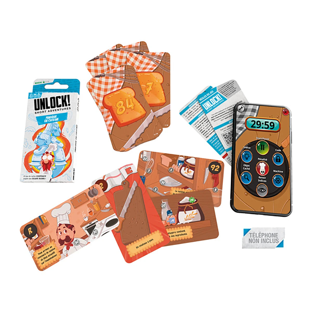 Unlock Panique en Cuisine – Jeu d’énigmes et rapidité