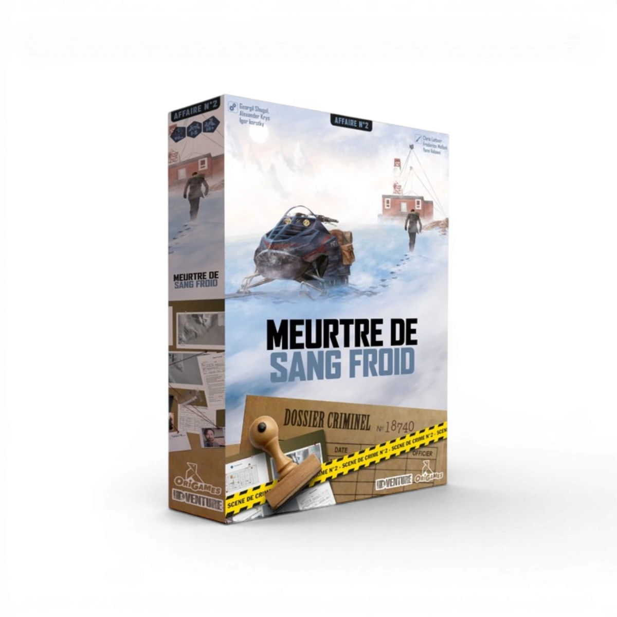 Meurtre de sang froid – Jeu d’enquête déduction coopératif