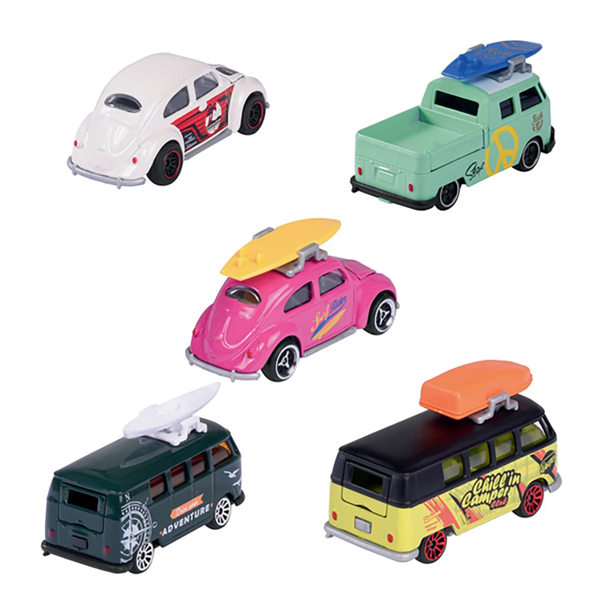 Coffret 5 voitures Volkswagen 1:64 – Majorette