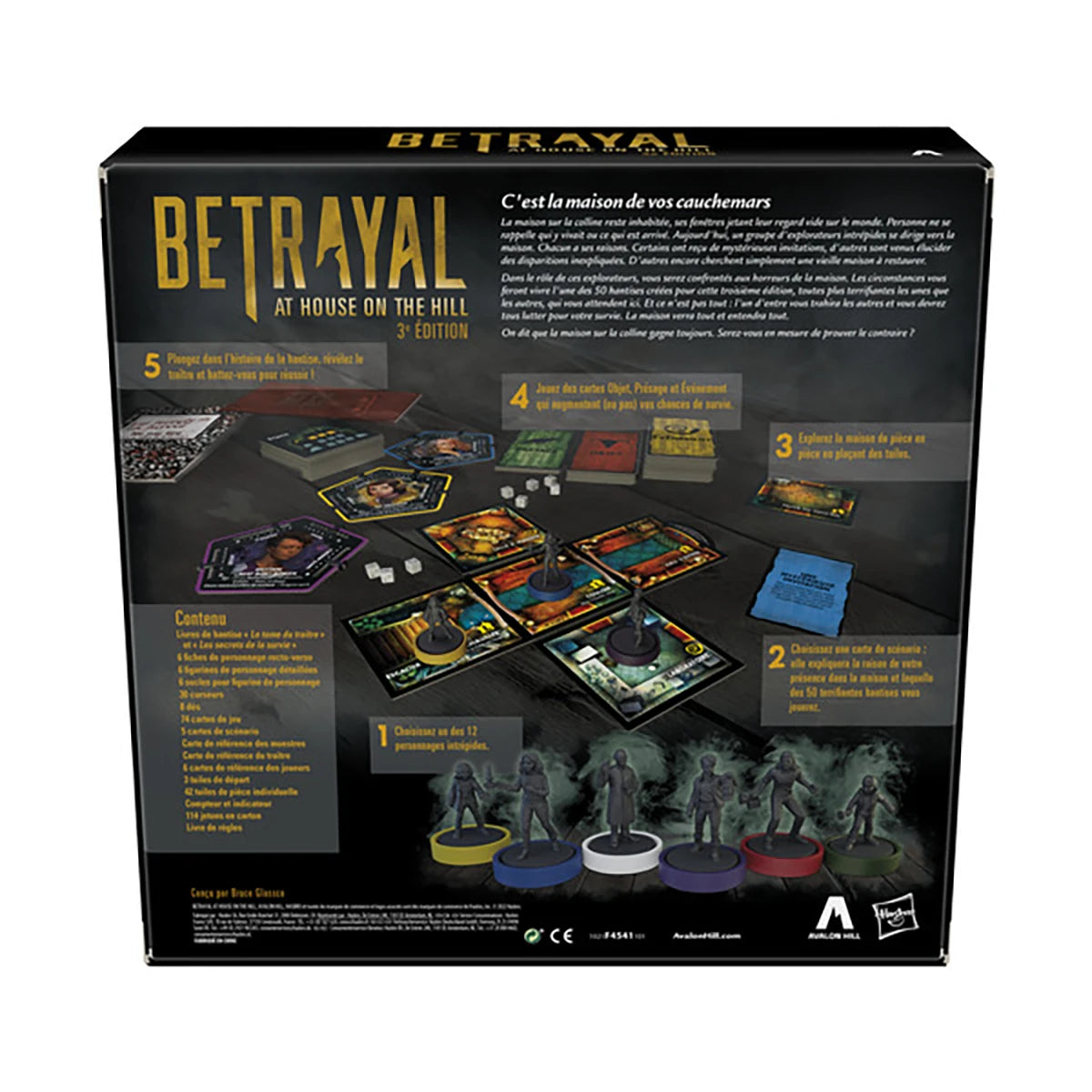 Betrayal at House on the Hill – Jeu d’ambiance horreur et narration