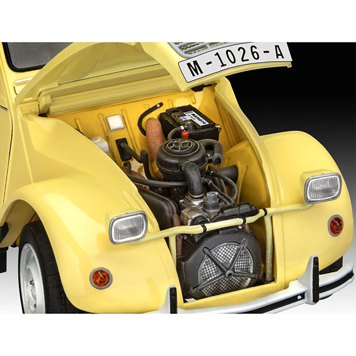 Maquette Citroën 2CV James Bond (1/24)