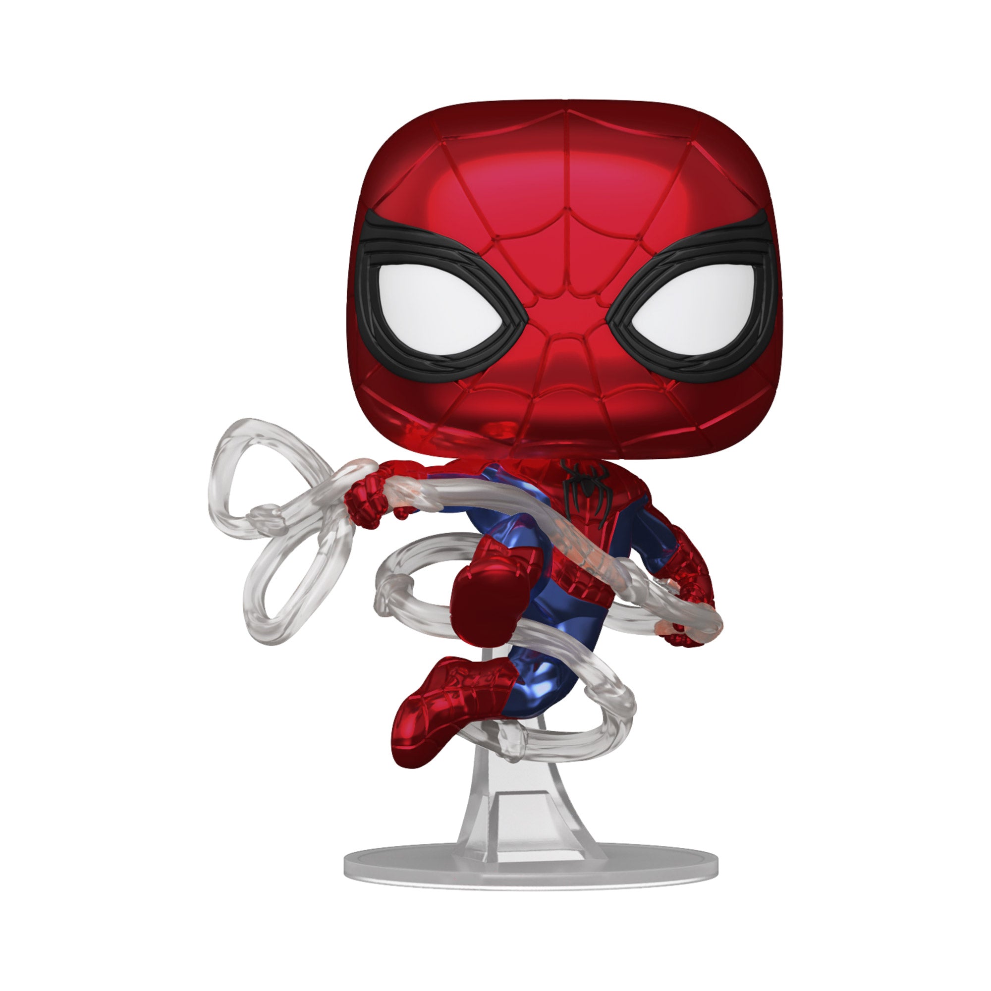 Figurine POP! Marvel - Spider-Man bande dessinée - version métallisée