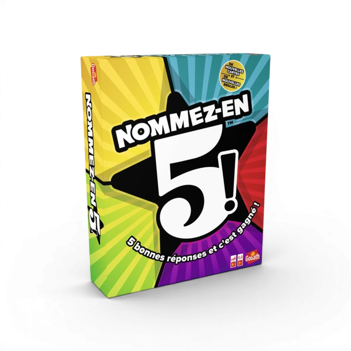 Nommez-en 5 – Jeu d’ambiance quiz et rapidité
