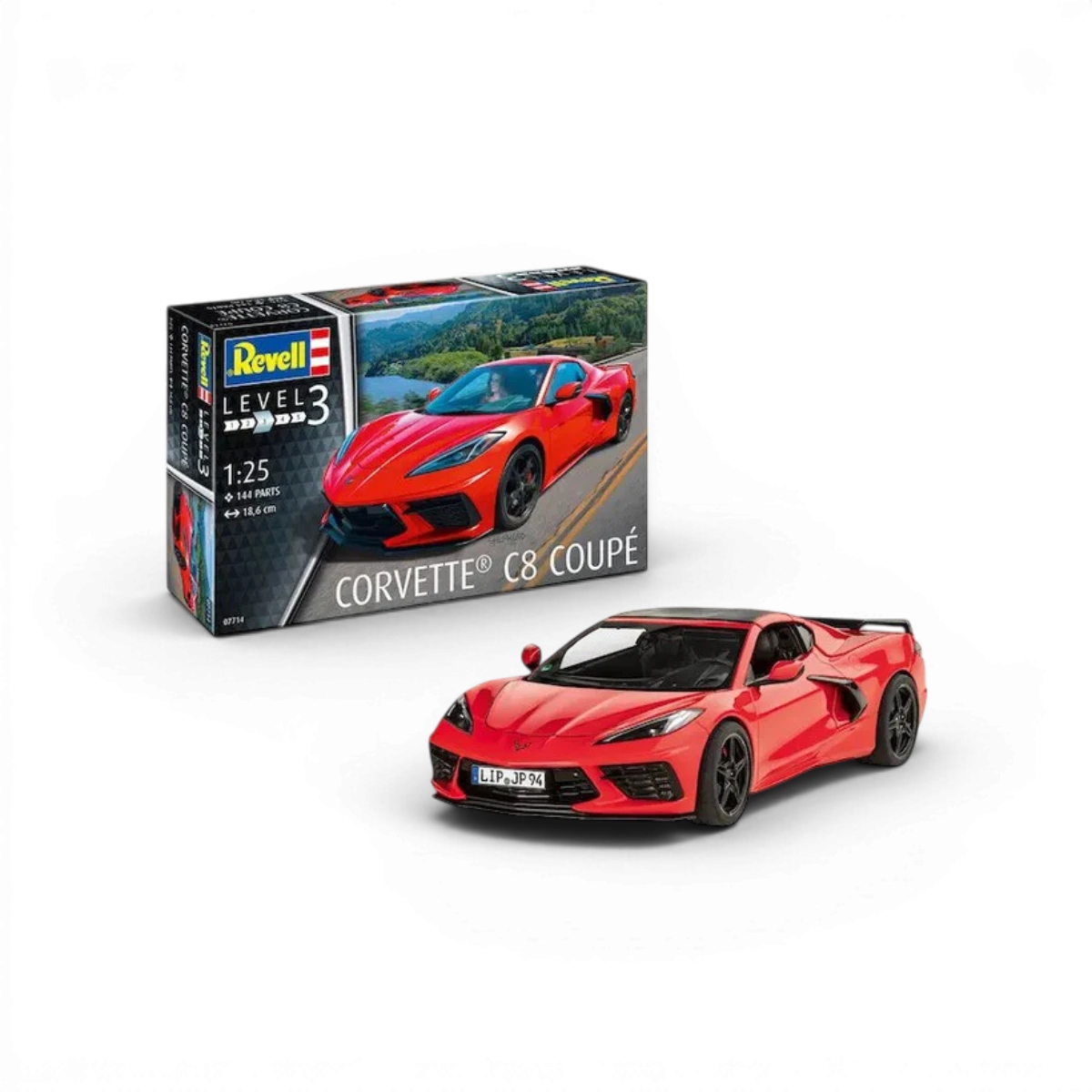 Maquette Corvette C8 (1/25 – 144 pièces)