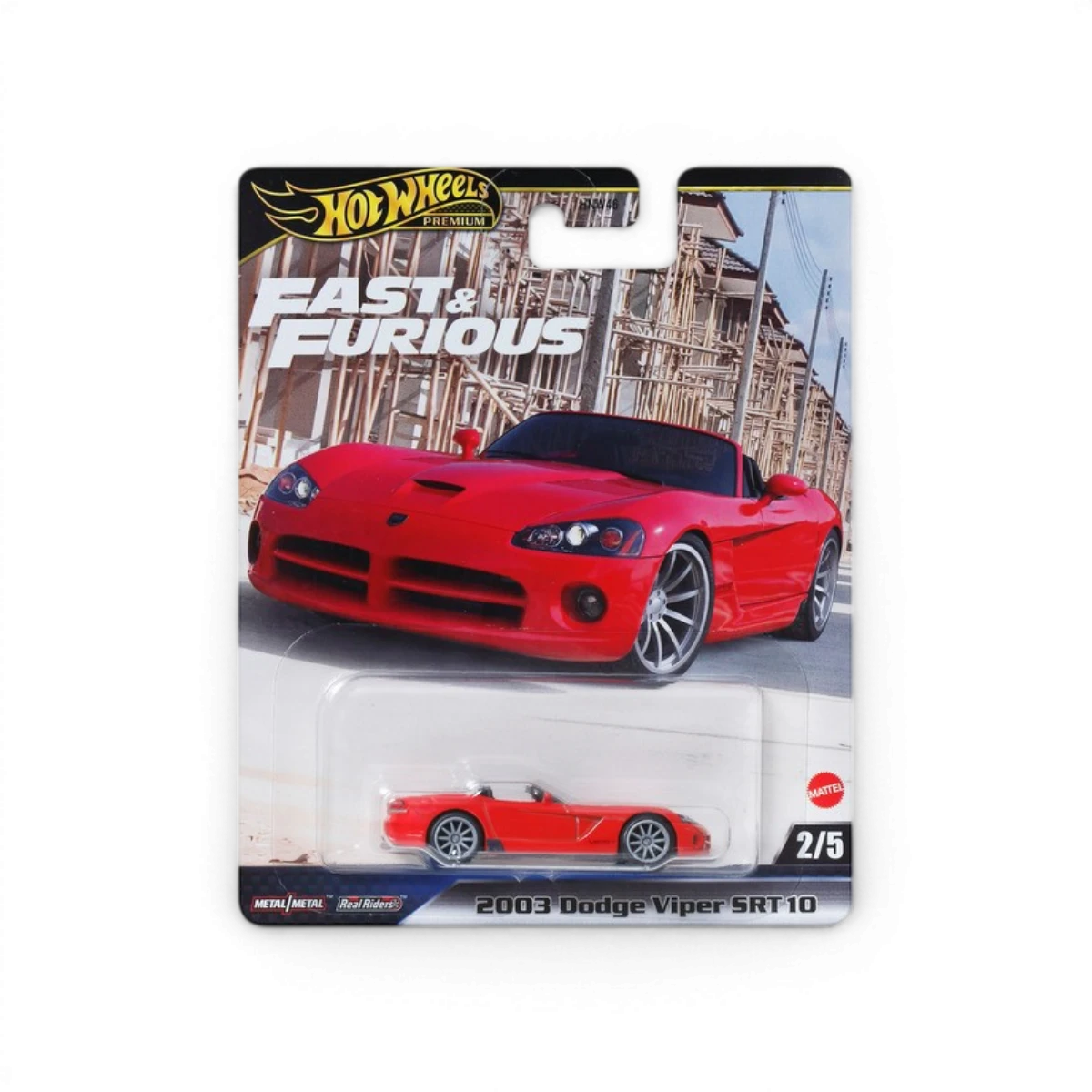 Voiture Hot Wheels Fast & Furious 1:64 (modèle aléatoire)