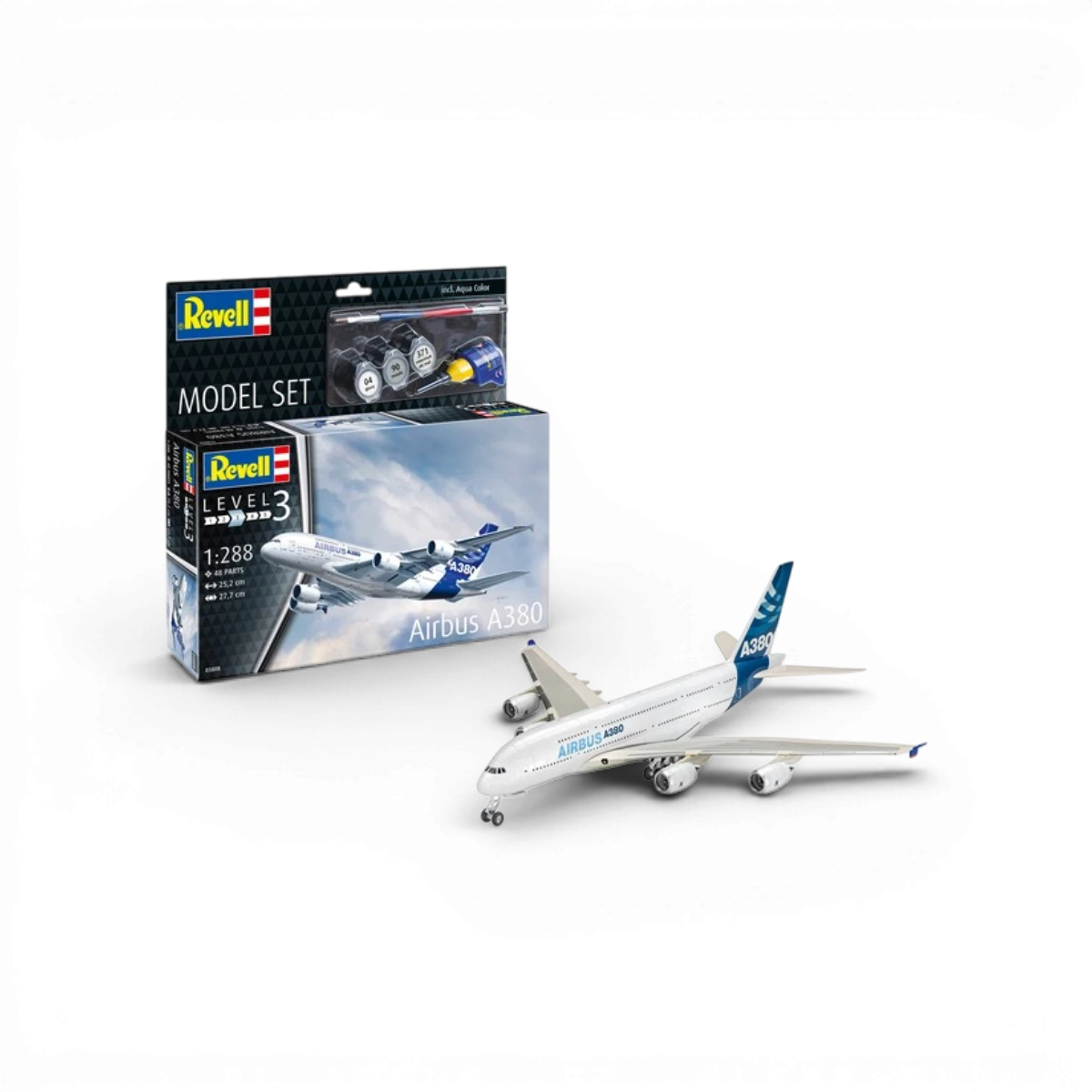 Maquette Airbus A380 (1/288)