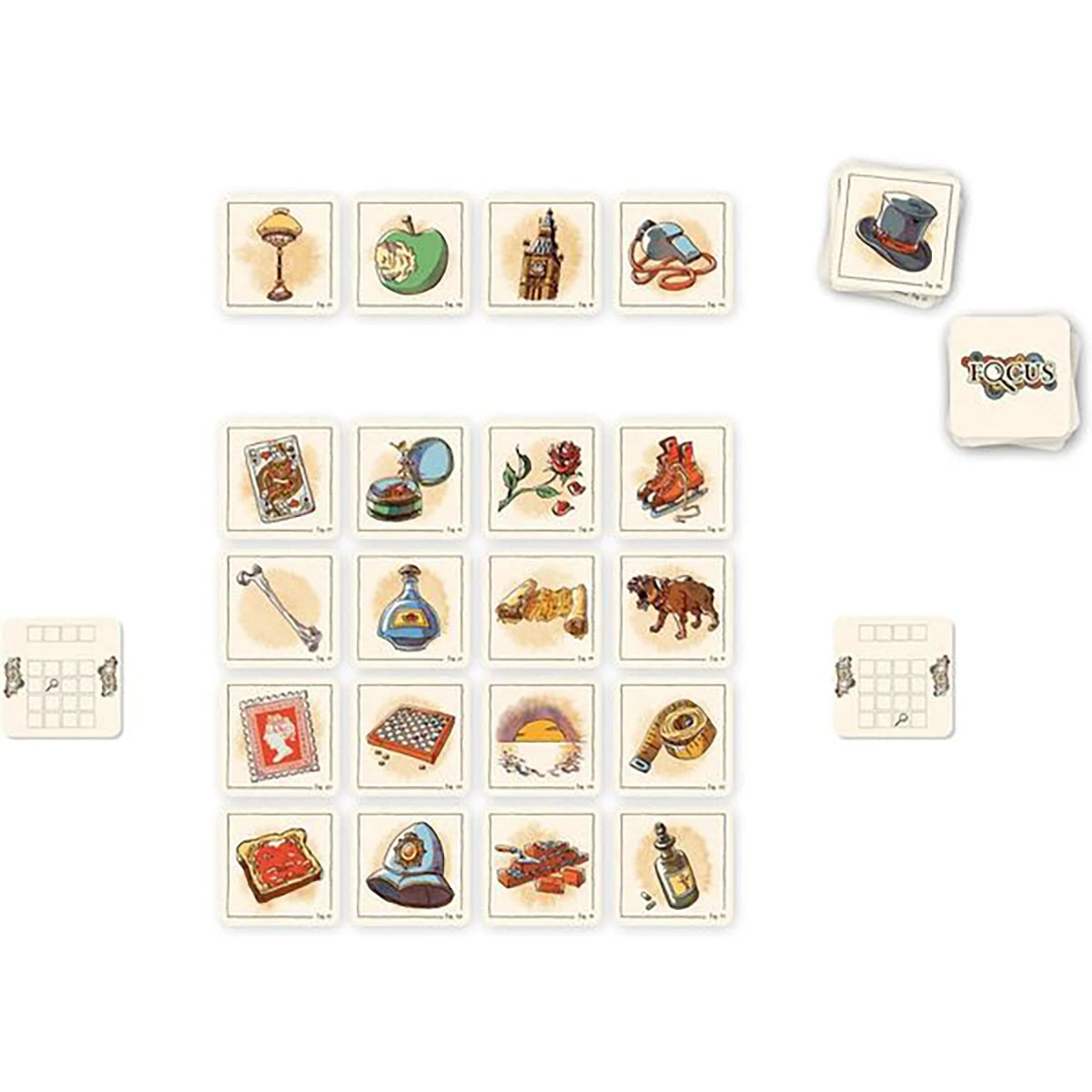 Focus – Jeu coopératif déduction et communication