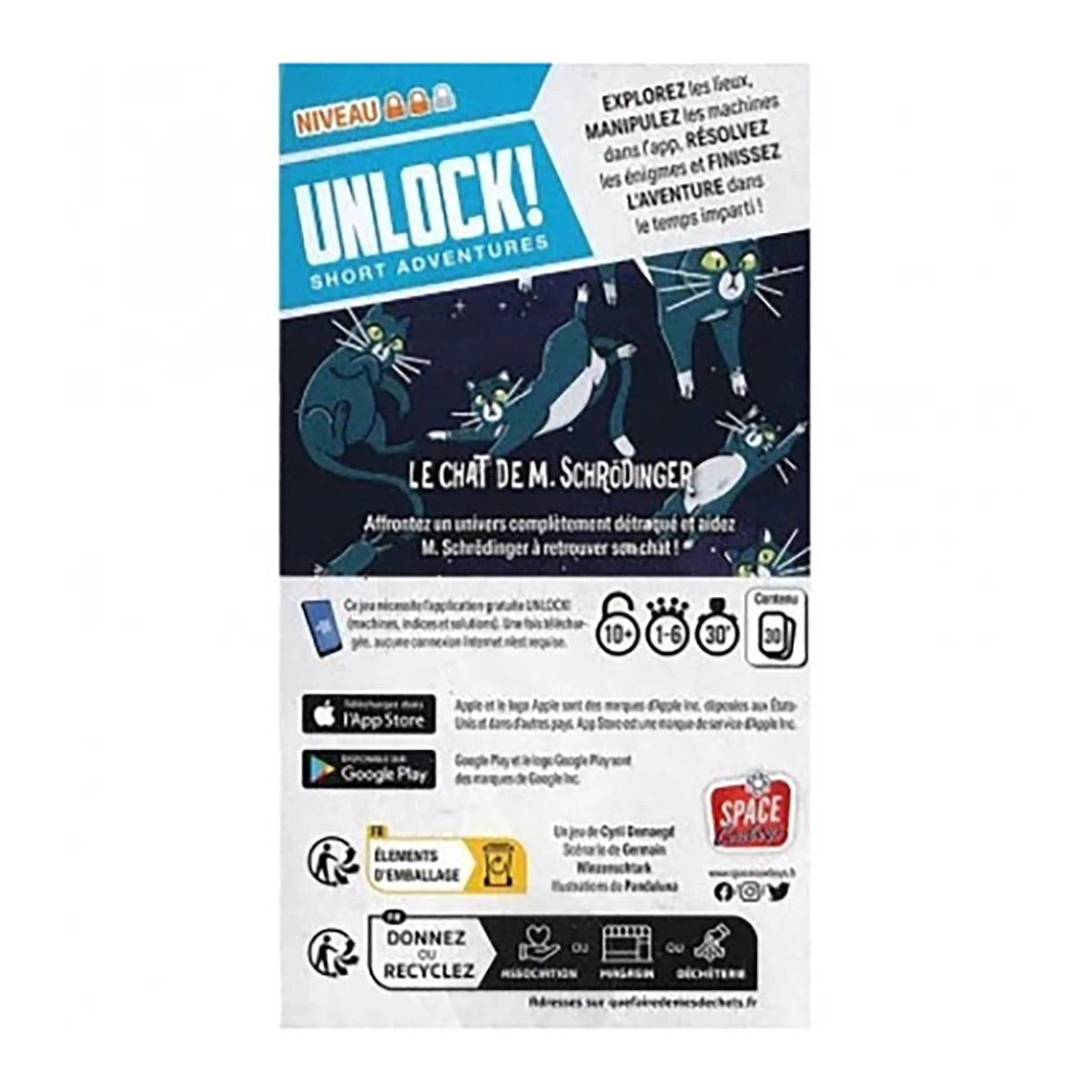 Unlock Chat de Schrödinger – Jeu d’enquête et logique