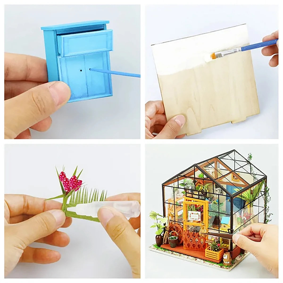 La Maison de Fleurs de Cathy 1/24 – Maquette diorama