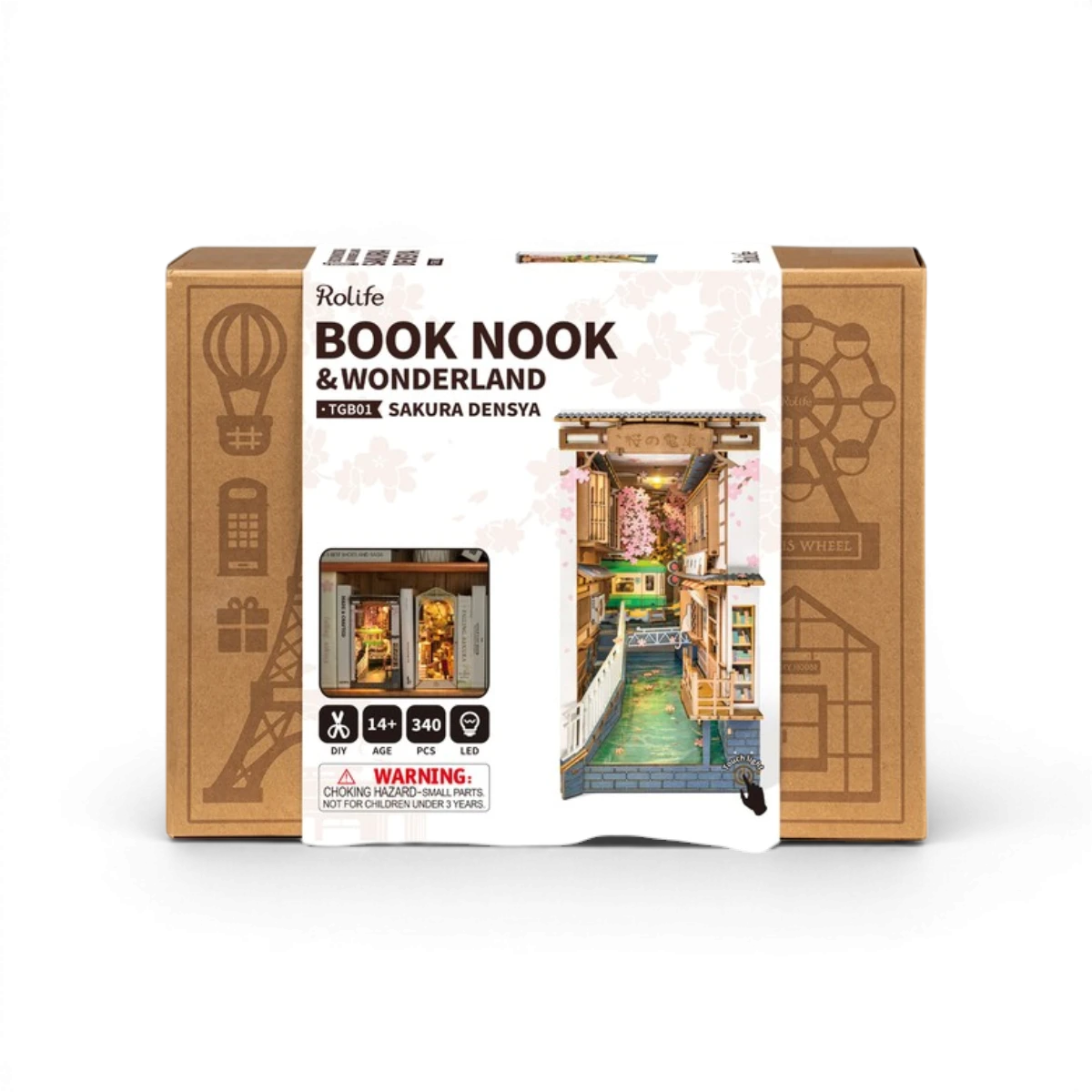 Sakura Densya – Book Nook (340 pièces)