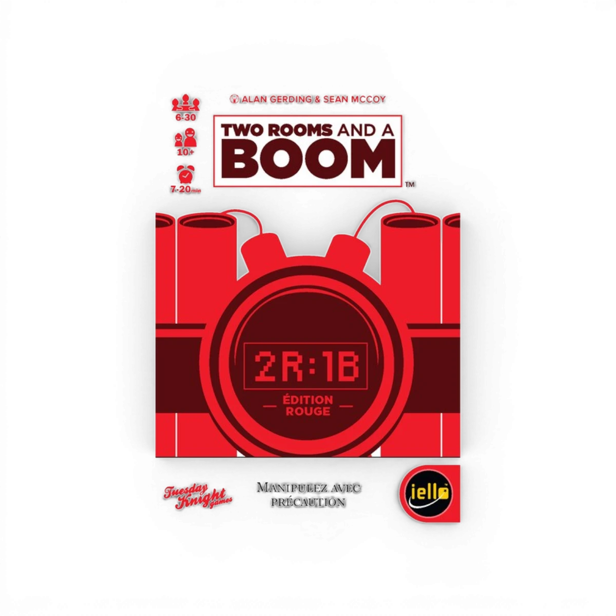 Two Rooms and a Boom – Jeu de cartes bluff en équipe