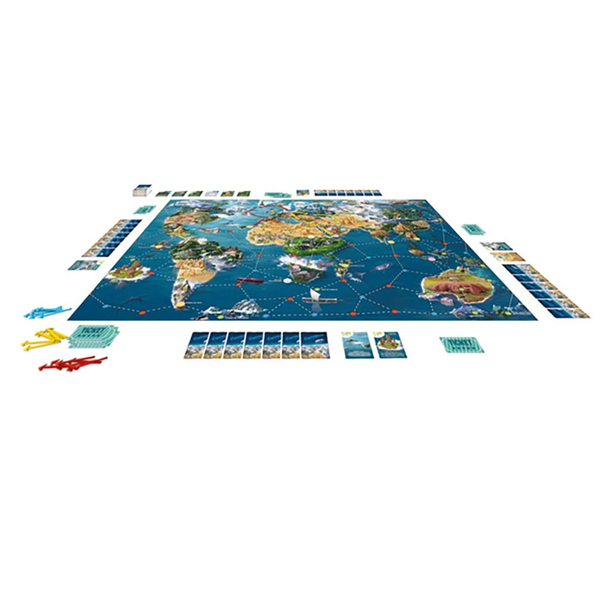 Expéditions autour du Monde – Jeu de stratégie parcours et interaction