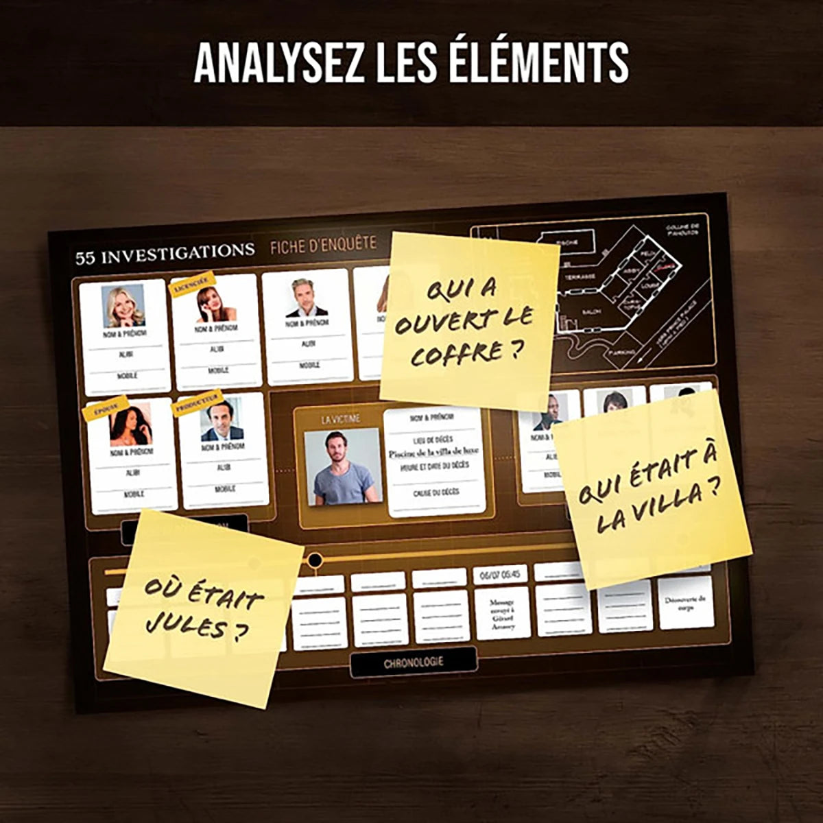 Dossiers Criminels Mykonos – Jeu d’enquête suspense et investigation