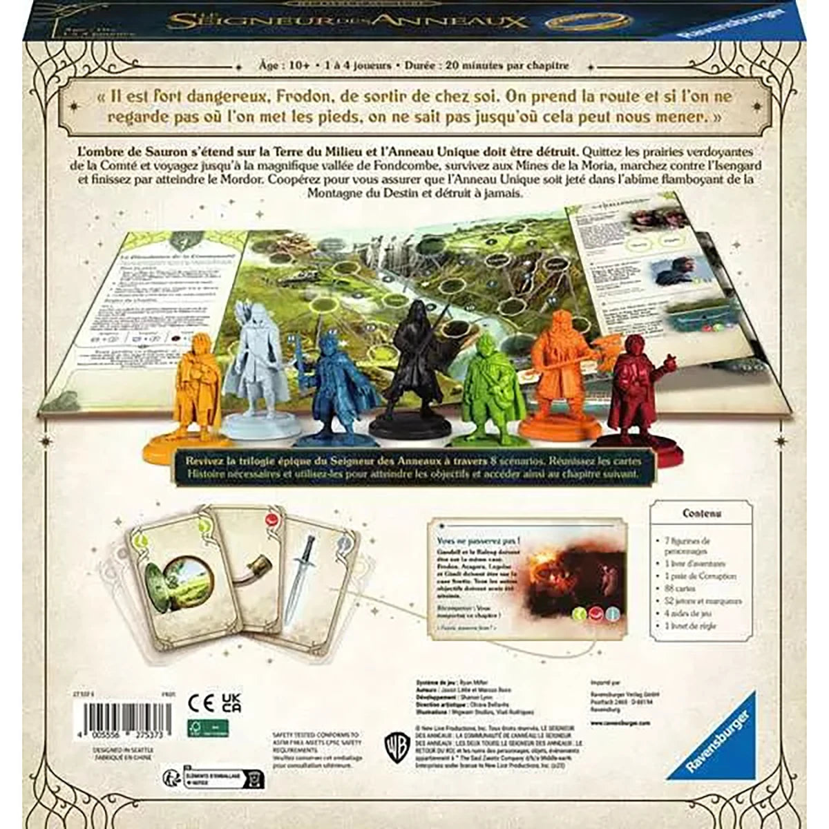 Seigneur des Anneaux Le Jeu – Jeu coopératif aventure et stratégie