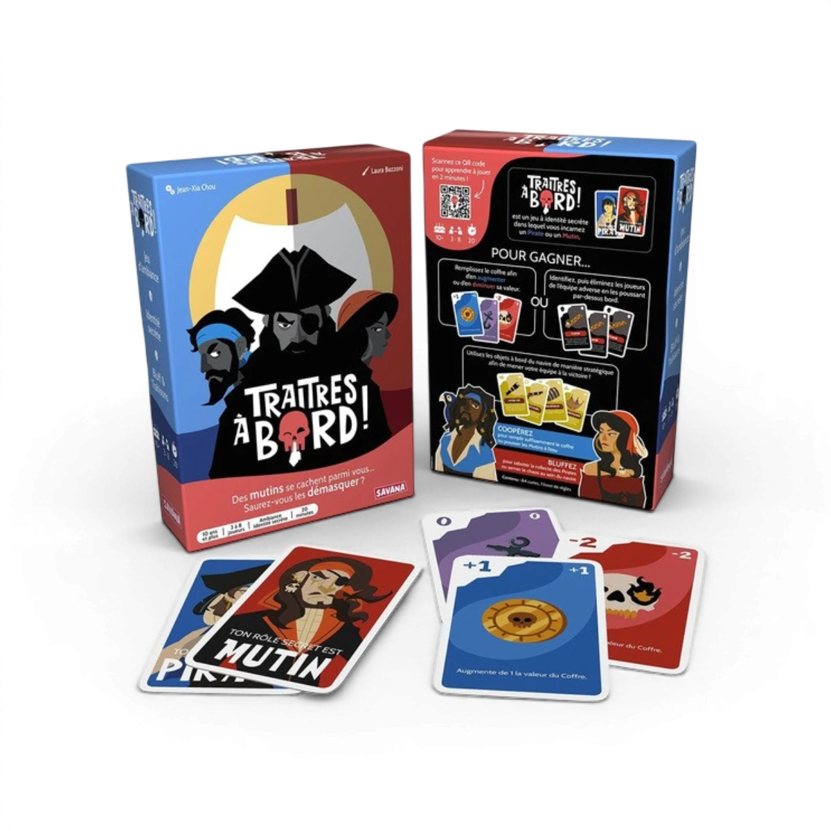 Traîtres à bord – Jeu de bluff et psychologie