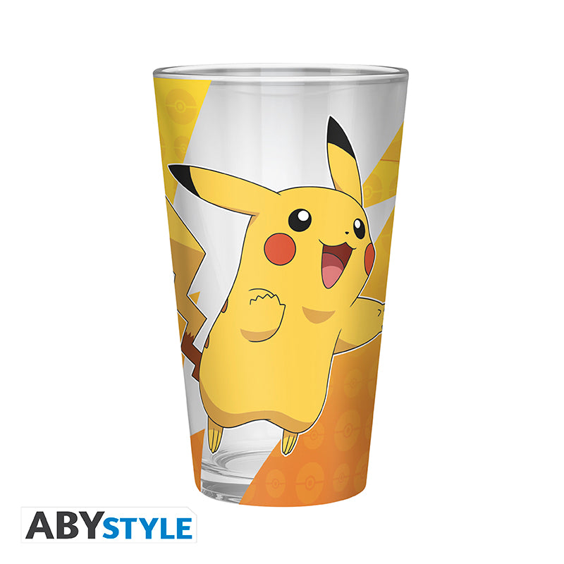 Verre XXL effet métal Pikachu 40cl – Pokémon