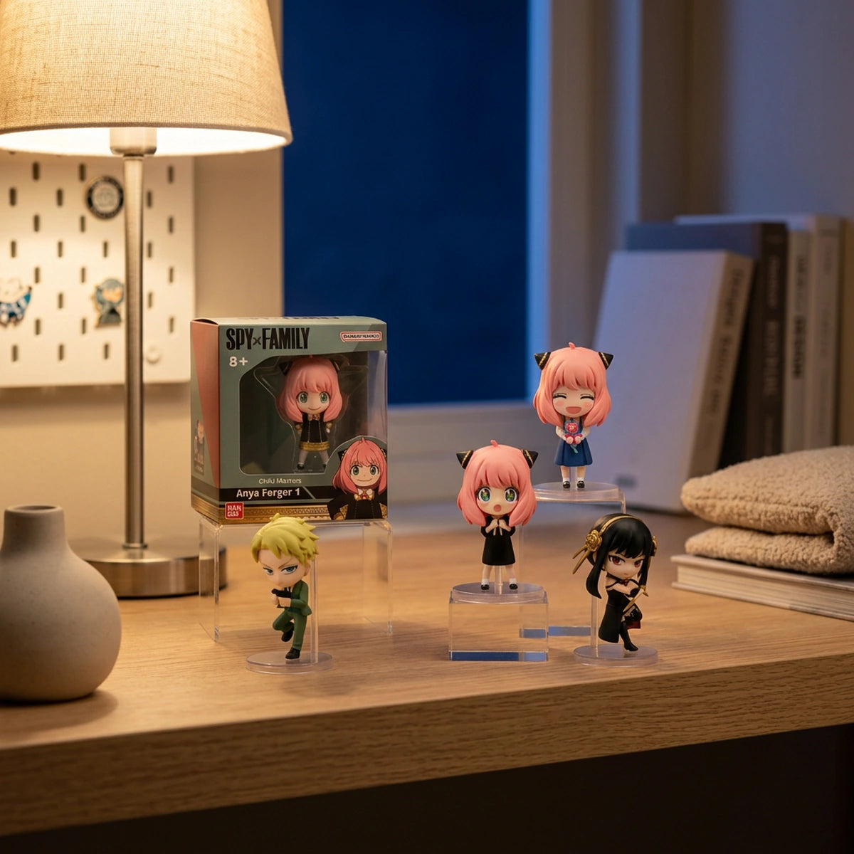 Figurine Chibi Masters - Spy × Family (8 cm)