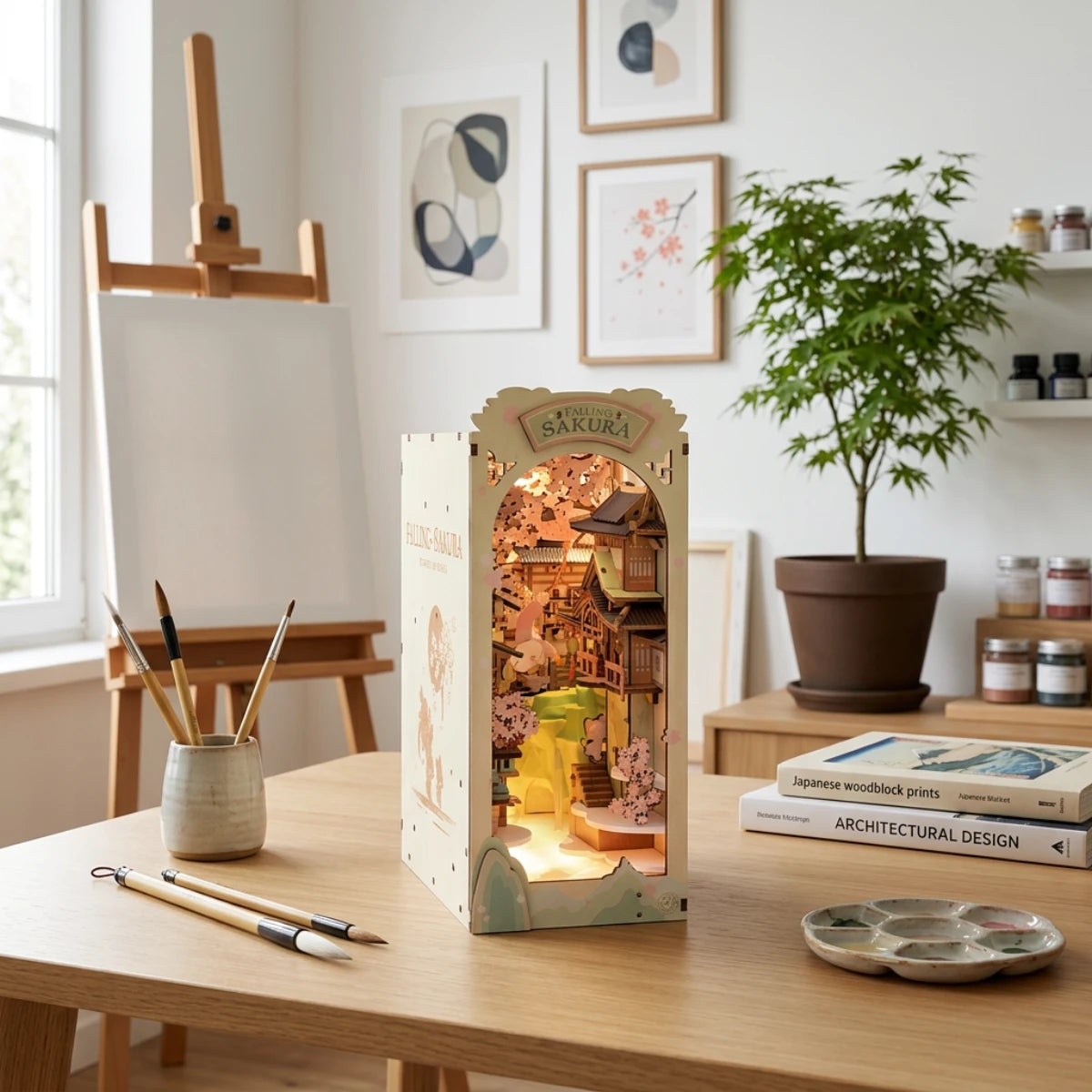 Falling Sakura – Book Nook (240 pièces)