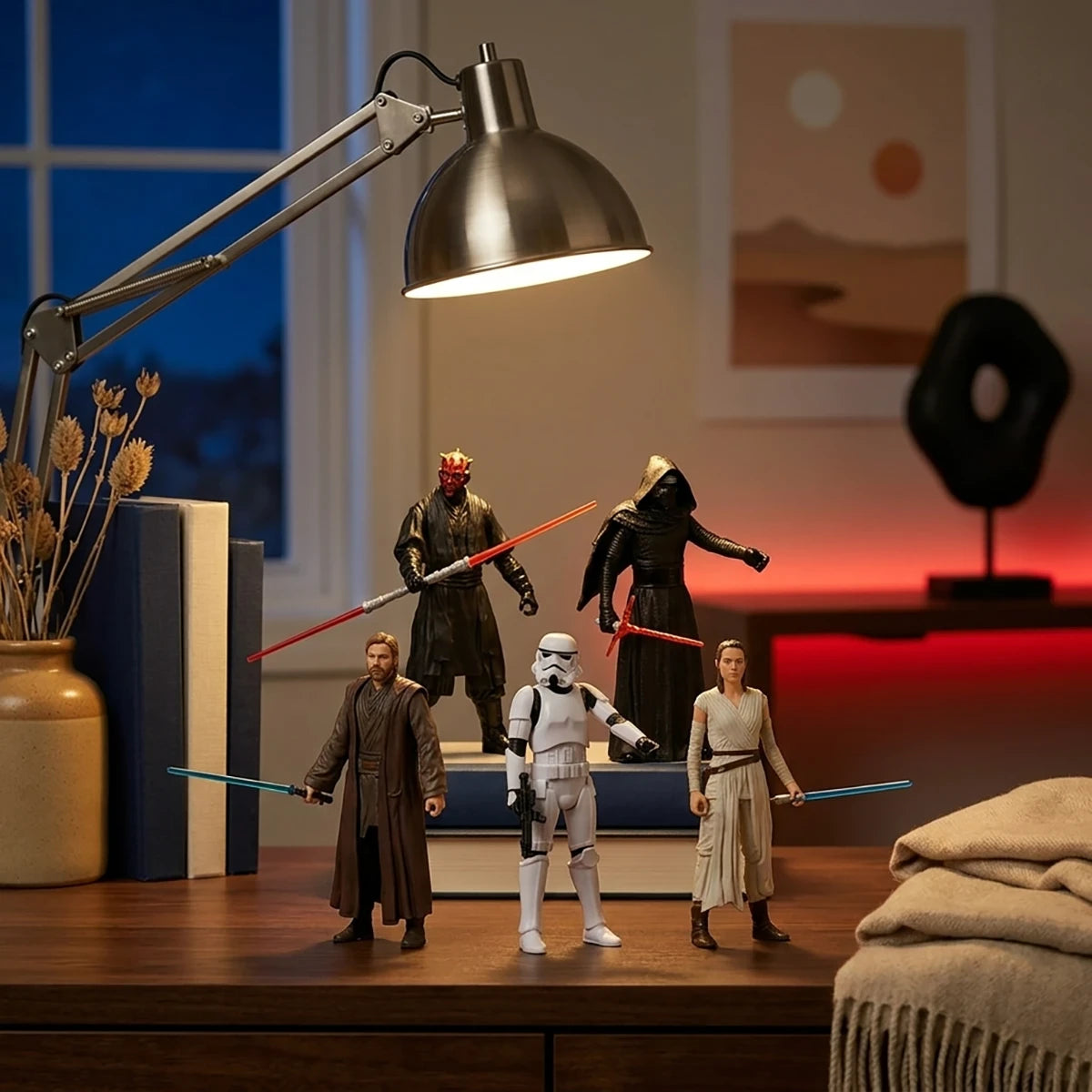 Pack 5 Figurines Affrontement Galactique – Star Wars