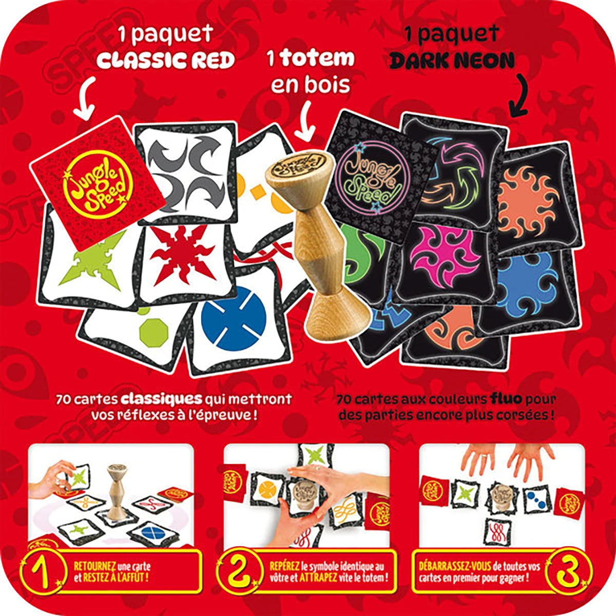 Jungle Speed La Totale – Jeu d’ambiance rapidité et réflexes