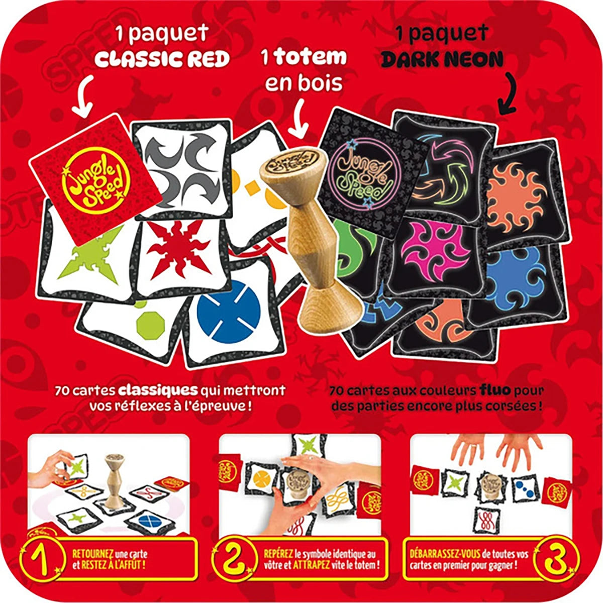 Jungle Speed La Totale – Jeu d’ambiance rapidité et réflexes
