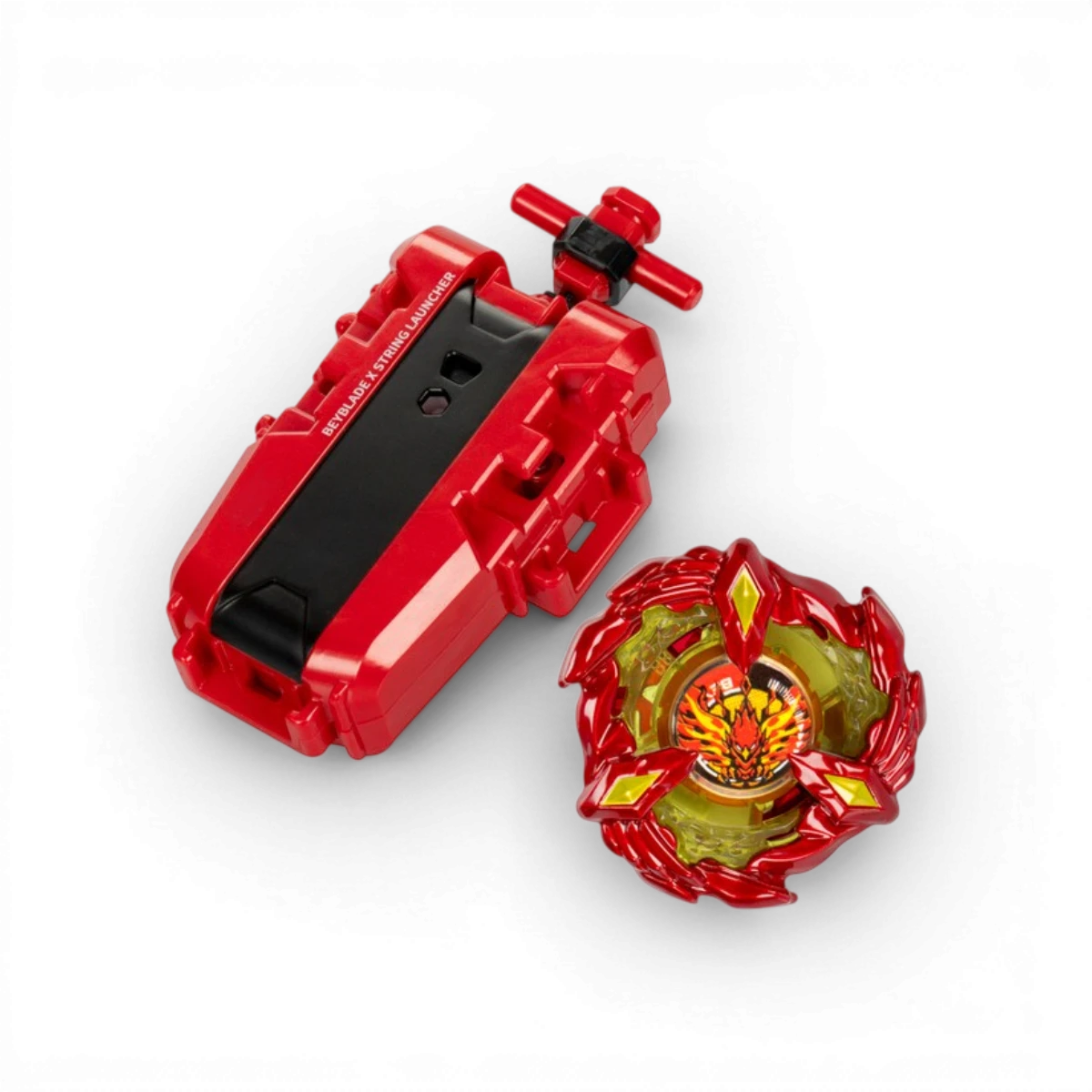 Lanceur à corde Deluxe avec toupie - Beyblade X