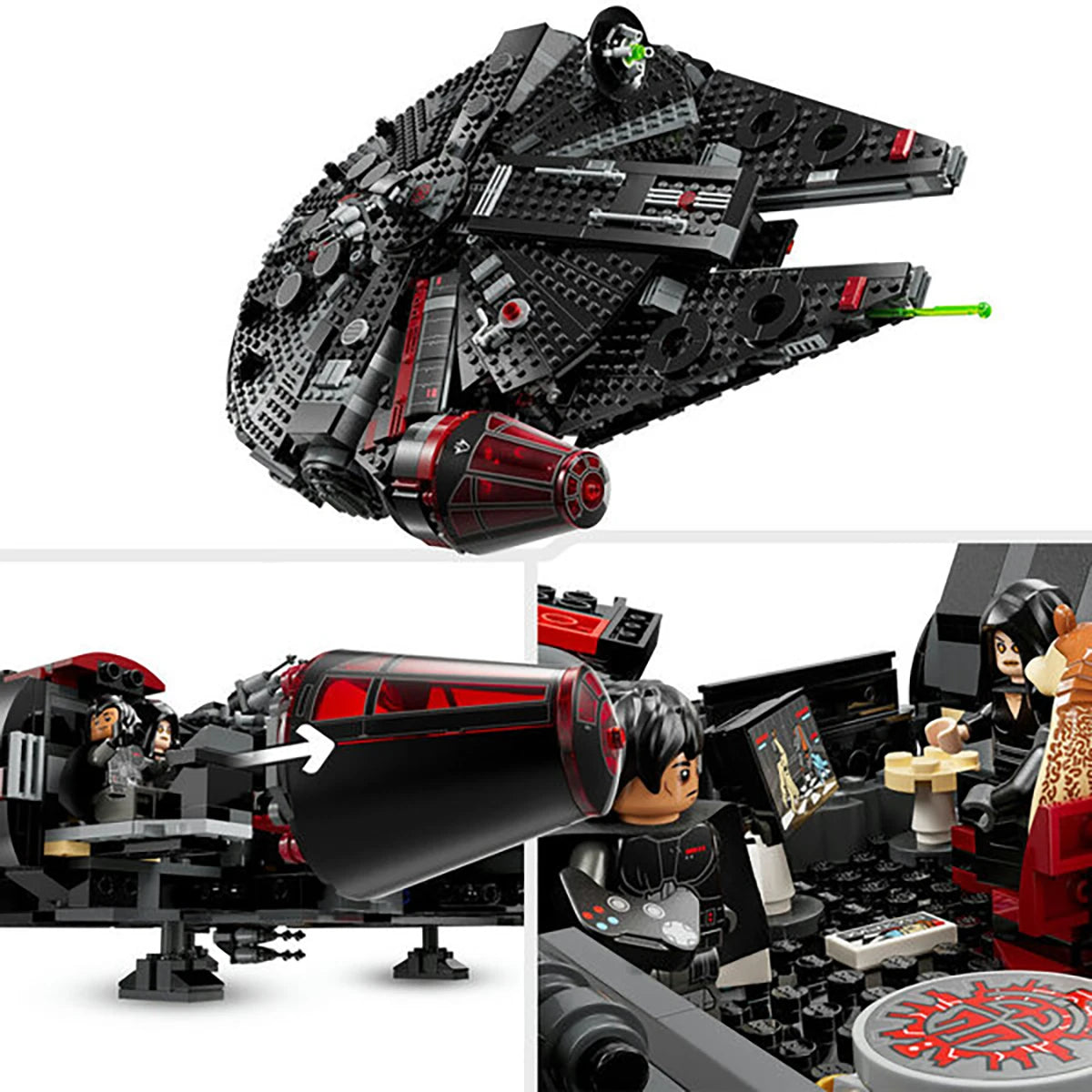 75389 - Le Faucon Noir - LEGO® Star Wars™
