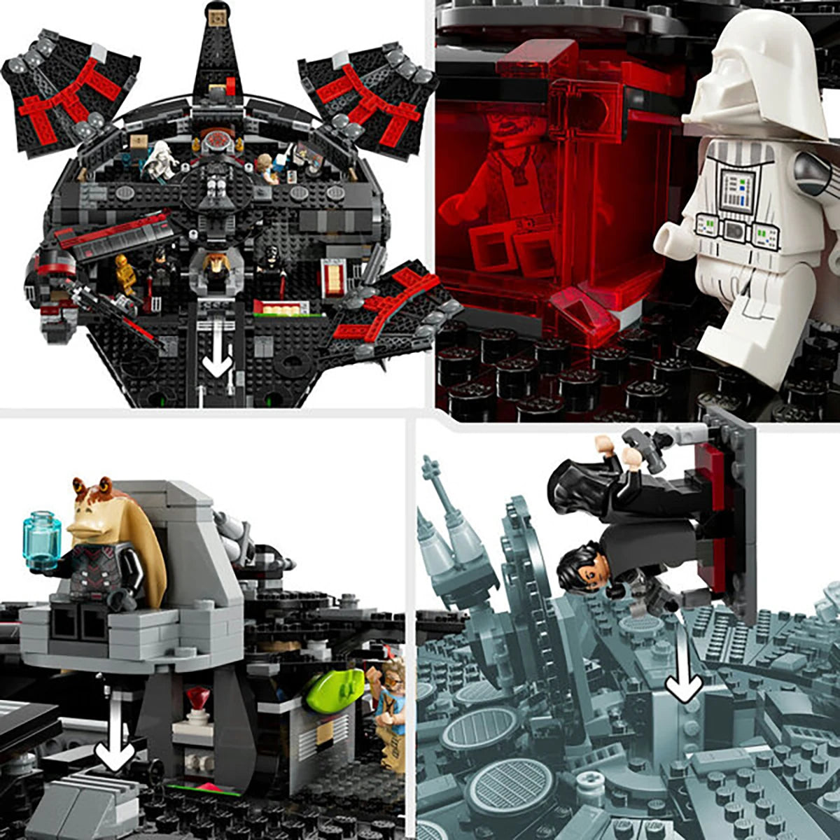 75389 - Le Faucon Noir - LEGO® Star Wars™