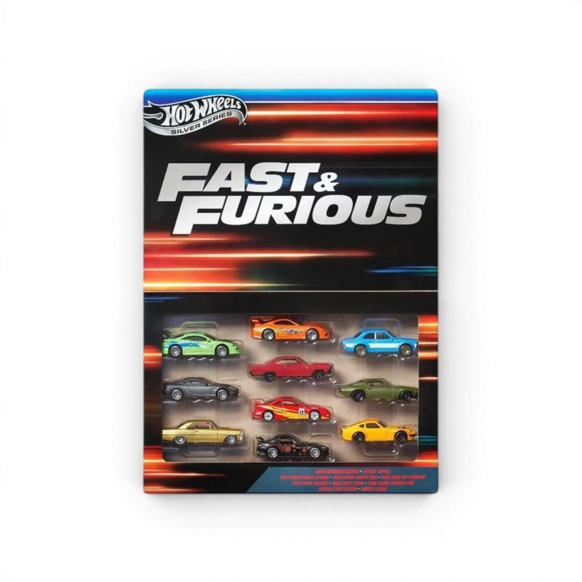 Coffret 10 voitures Fast & Furious 1:64 – Hot Wheels