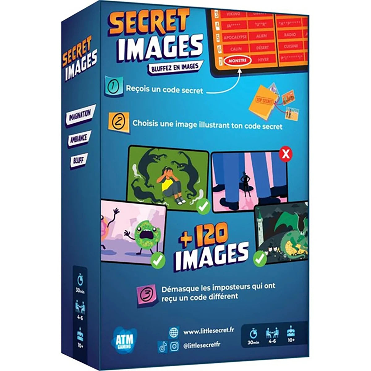 Secret Images – Jeu de bluff et association