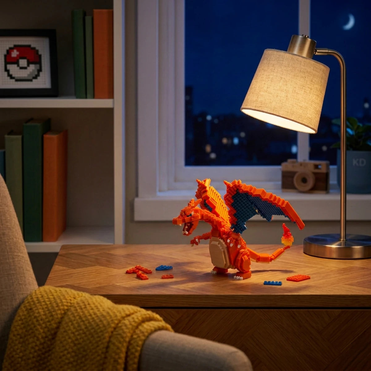 Nanoblock Dracaufeu Deluxe Pokémon