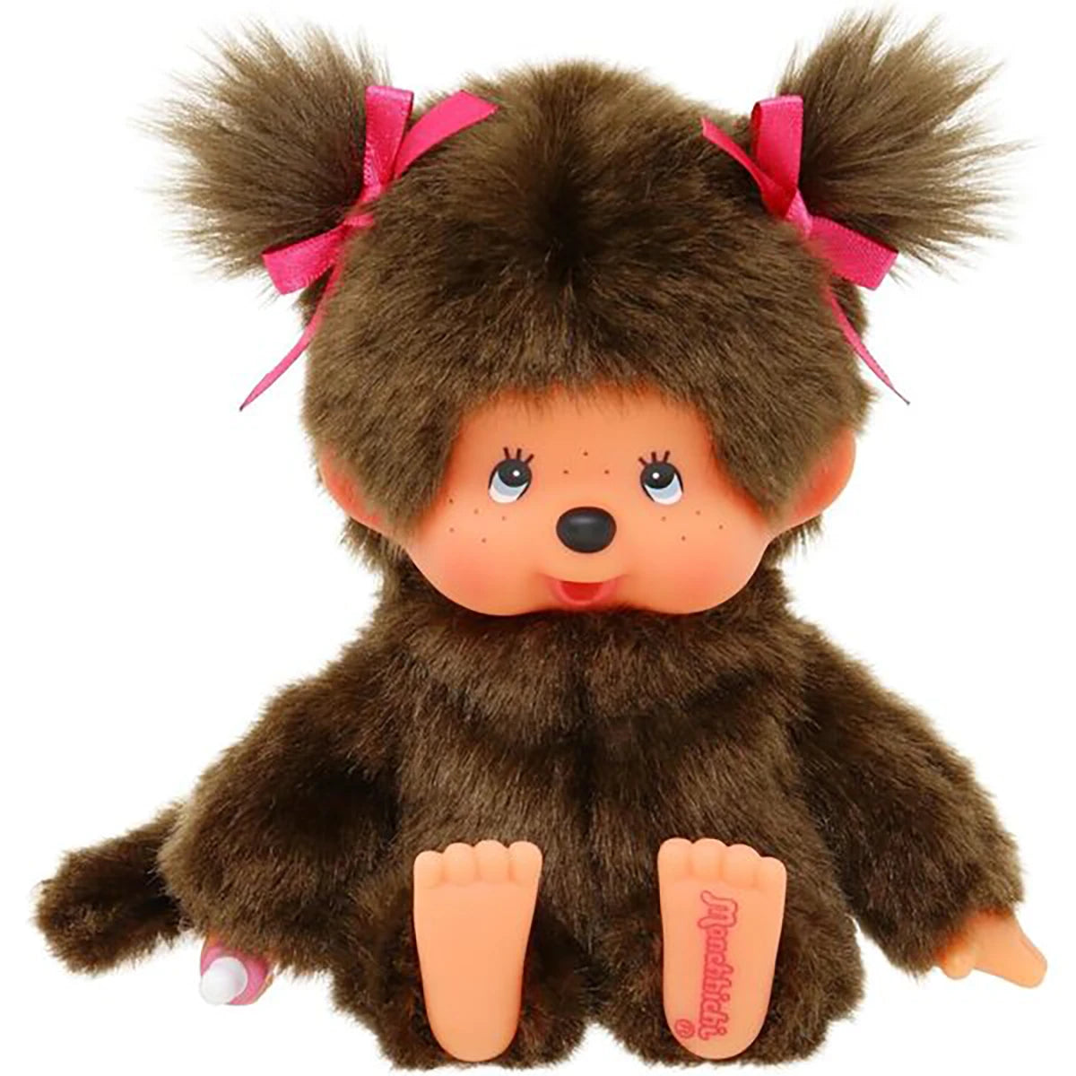 Peluche Monchhichi fille 20cm