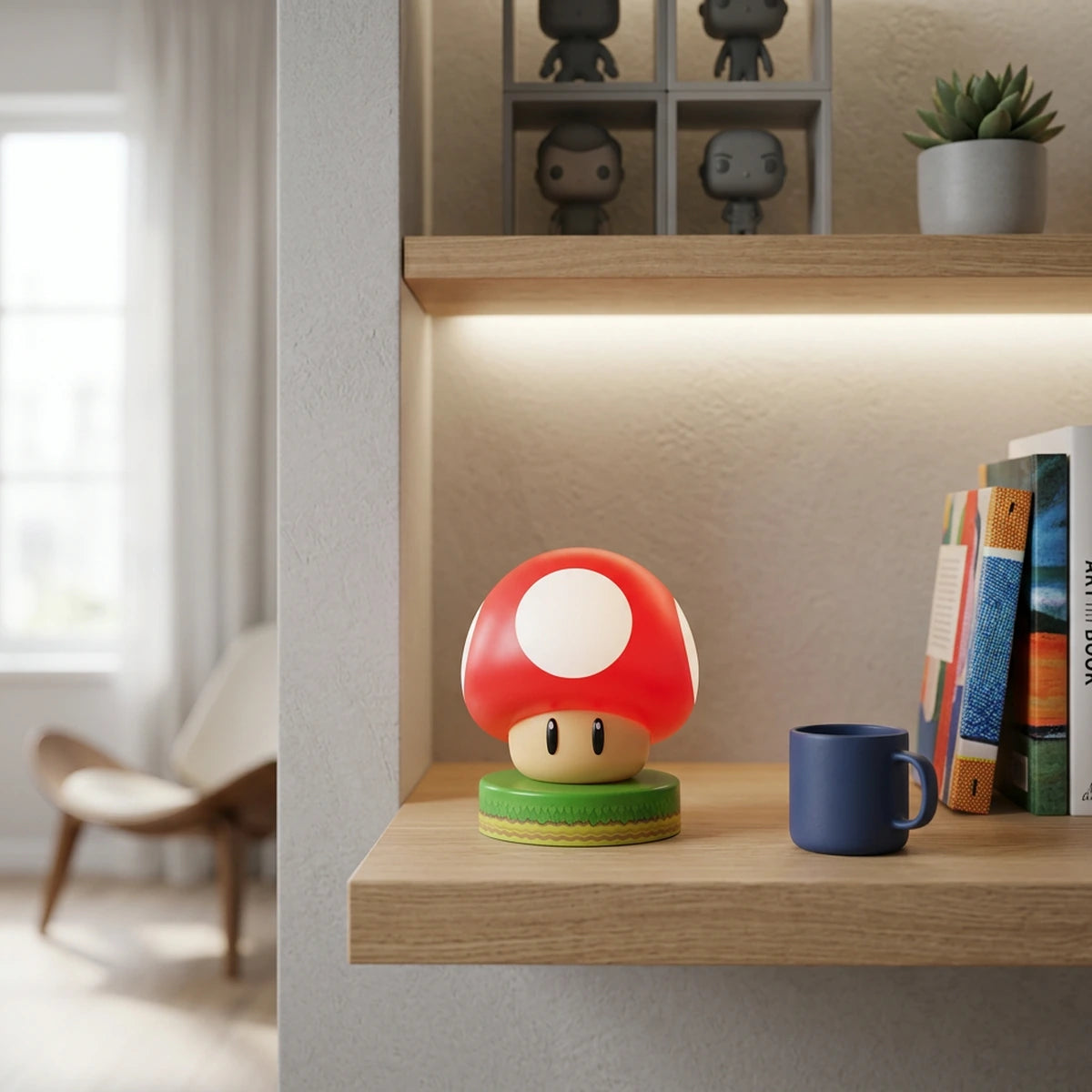 Lampe Champignon 11cm – Super Mario
