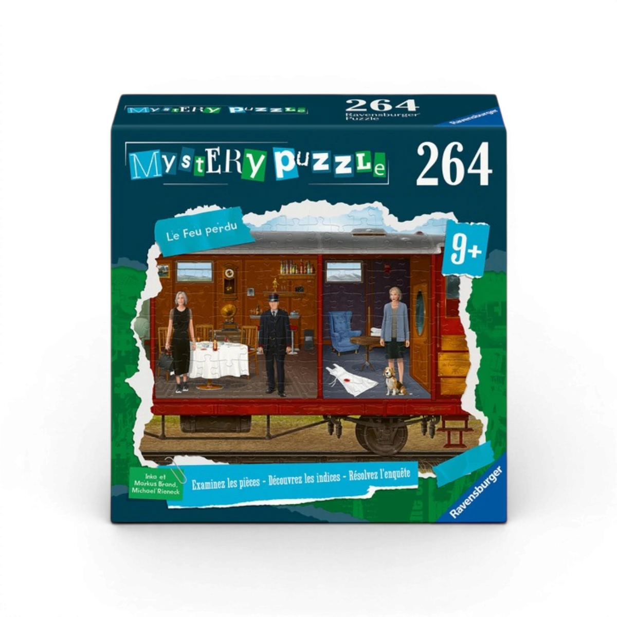 Mystery Puzzle Vol du feu du Bengale 264 pièces – Ravensburger