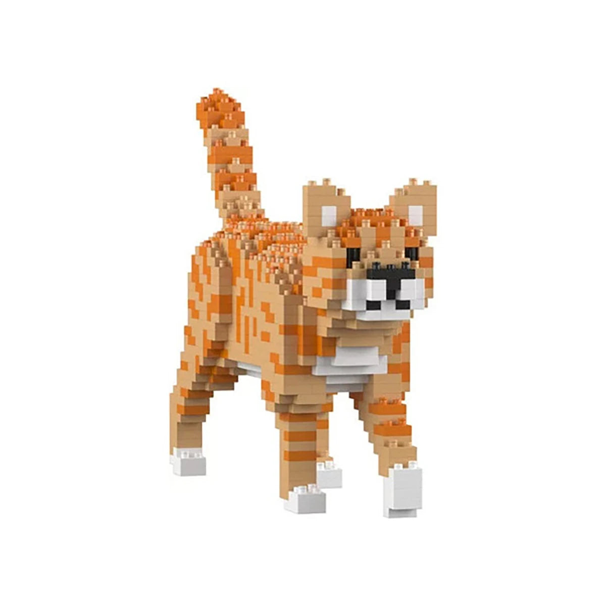 Chat Roux 25 cm – Jeu de construction – JEKCA
