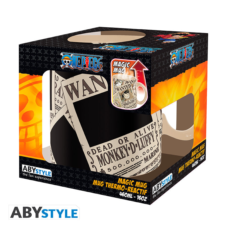 Mug thermo-réactif Wanted 460ml – One Piece