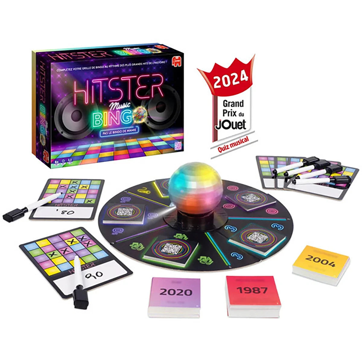 Hitster Bingo – Jeu musical ambiance et fun