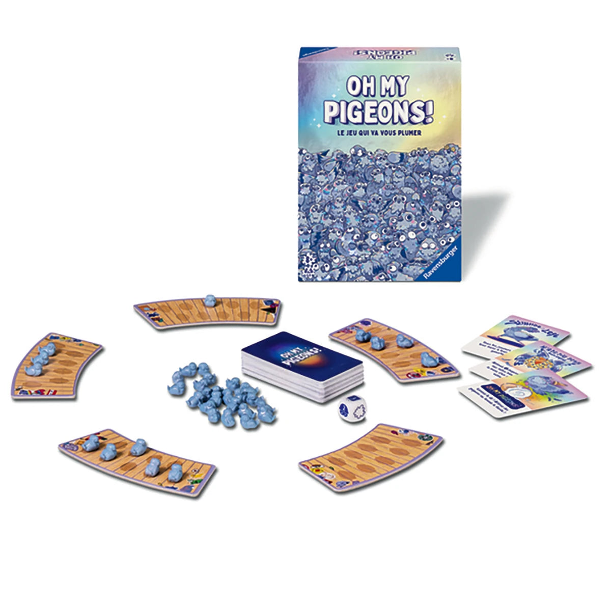 Oh My Pigeons – Jeu d’ambiance hasard et stratégie