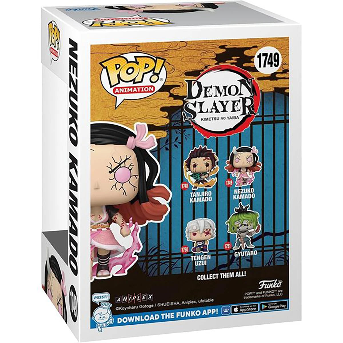 Figurine Nezuko Kamado - Demon Slayer - Funko Pop! n°1749