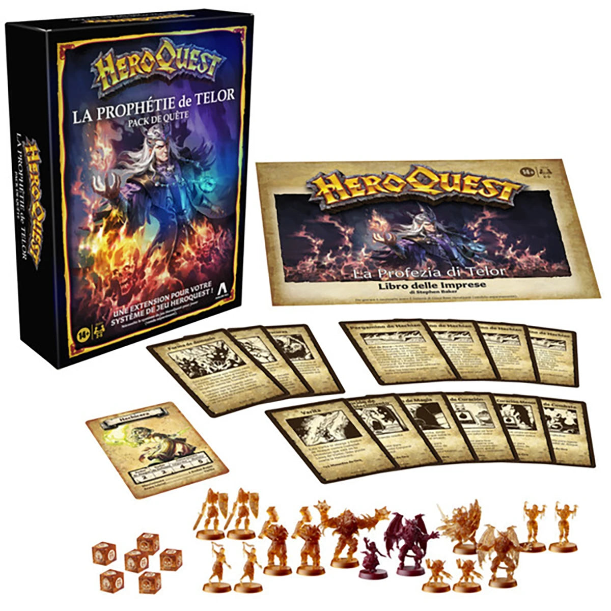 HeroQuest Prophétie de Telor – Extension aventure et stratégie