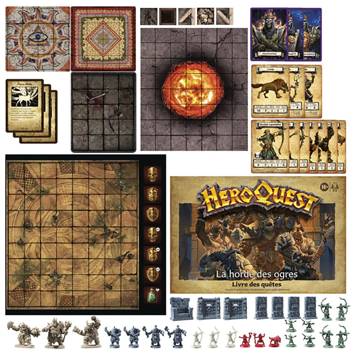 HeroQuest Horde des Ogres – Extension aventure et combat
