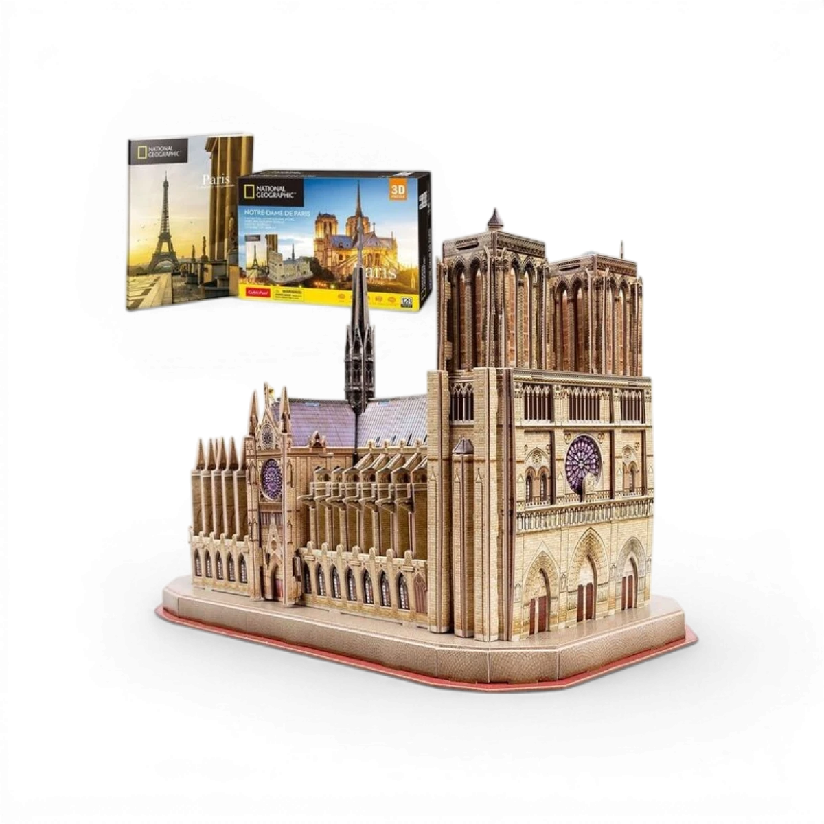 Puzzle 3D Notre-Dame de Paris 128 pièces – National Geographic