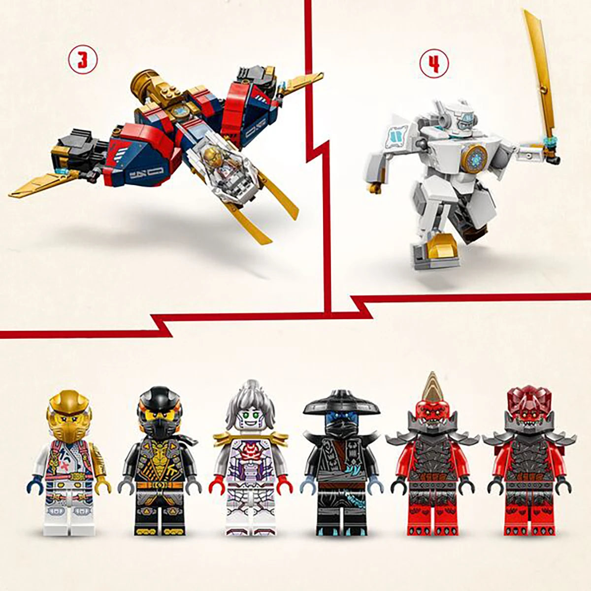 71834 - Le robot ultra combo de Zane - LEGO® Ninjago