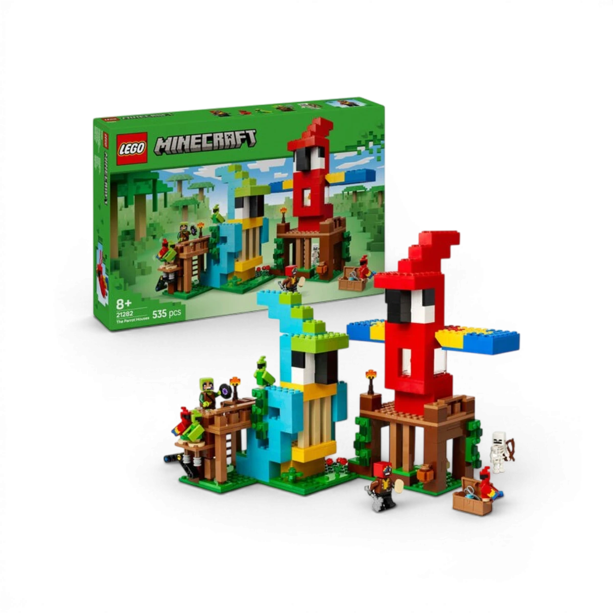 21282 - Les nichoirs des perroquets - LEGO® Minecraft
