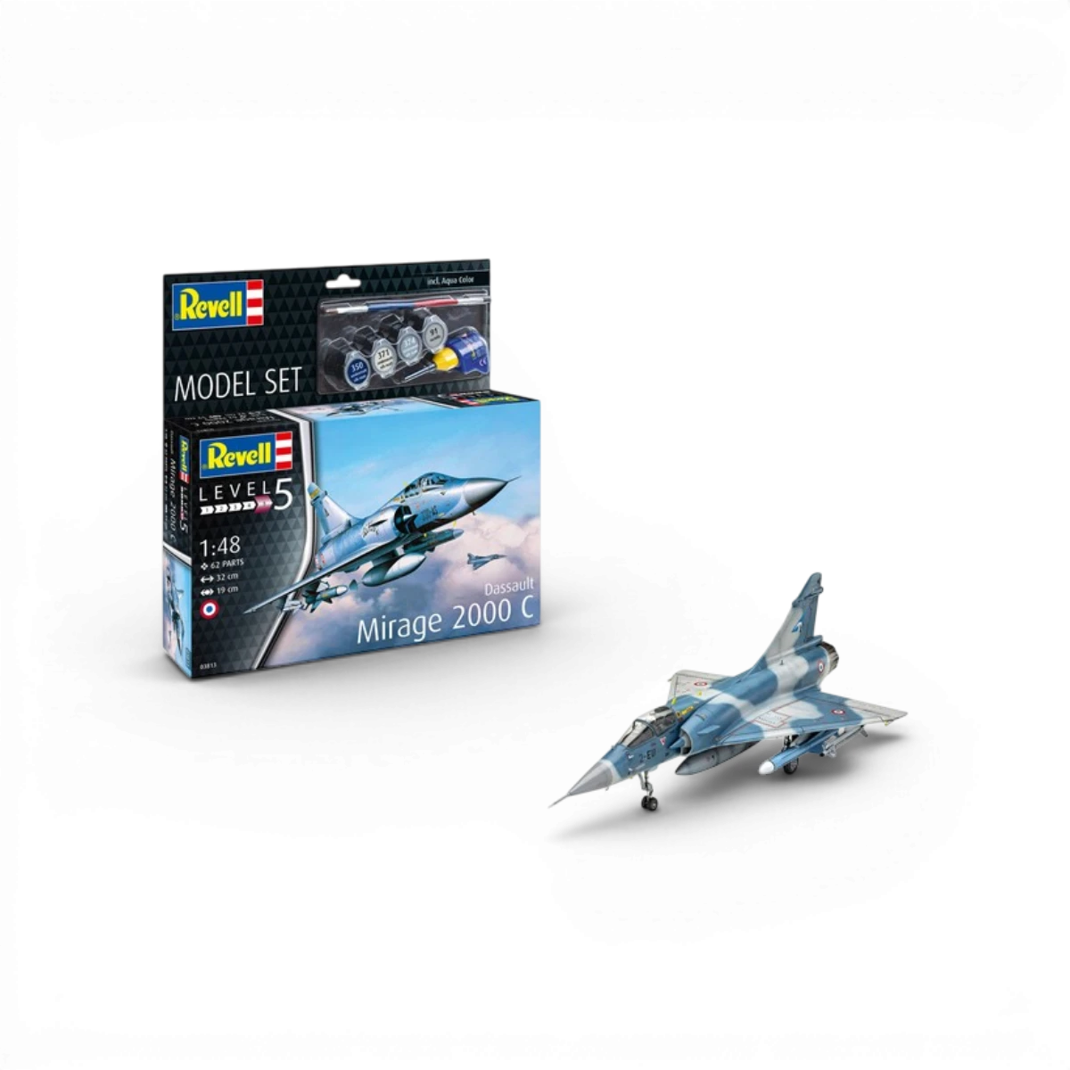 Maquette Mirage 2000C (1/48 – 150 pièces)