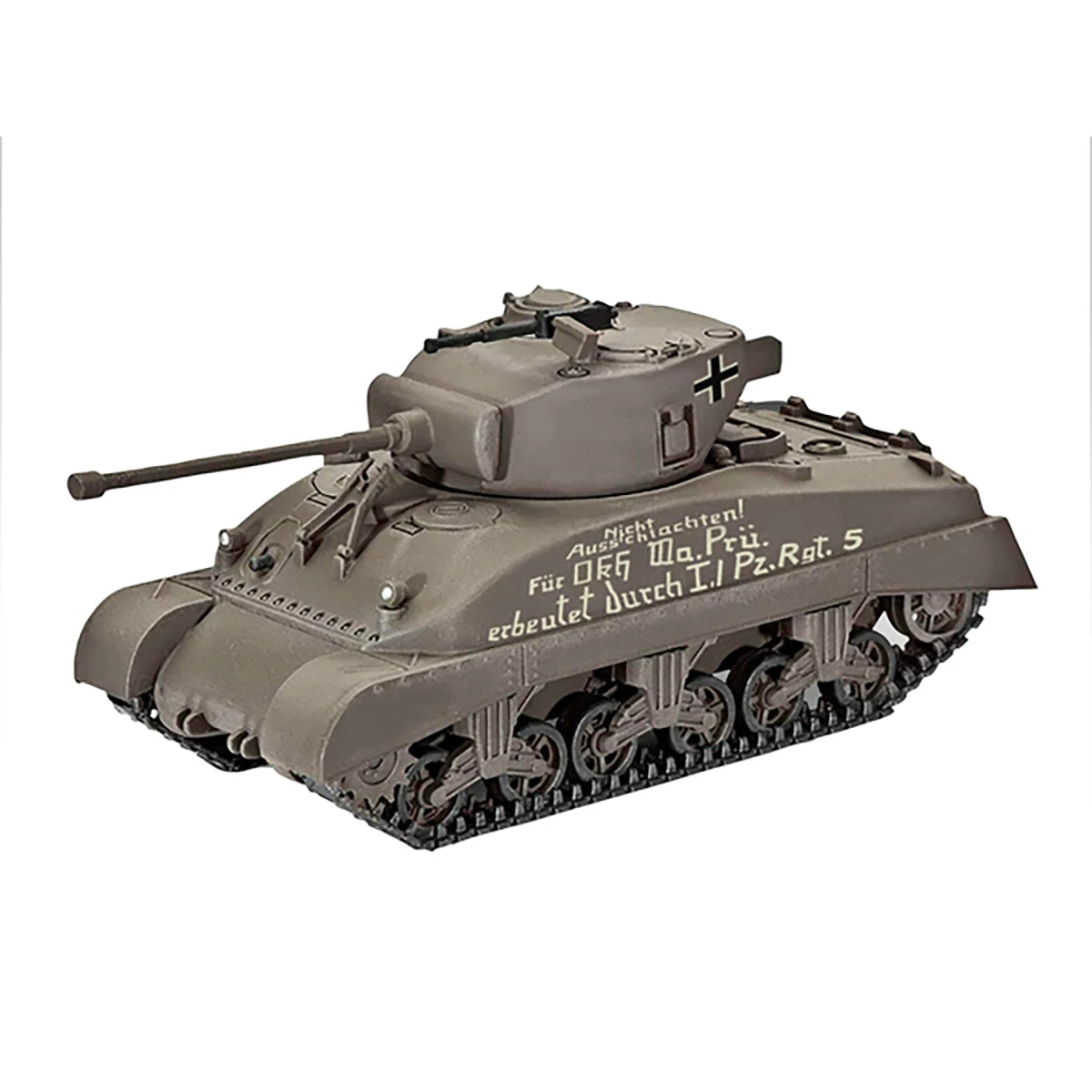 Maquette Sherman M4A1 (1/72 – 86 pièces)