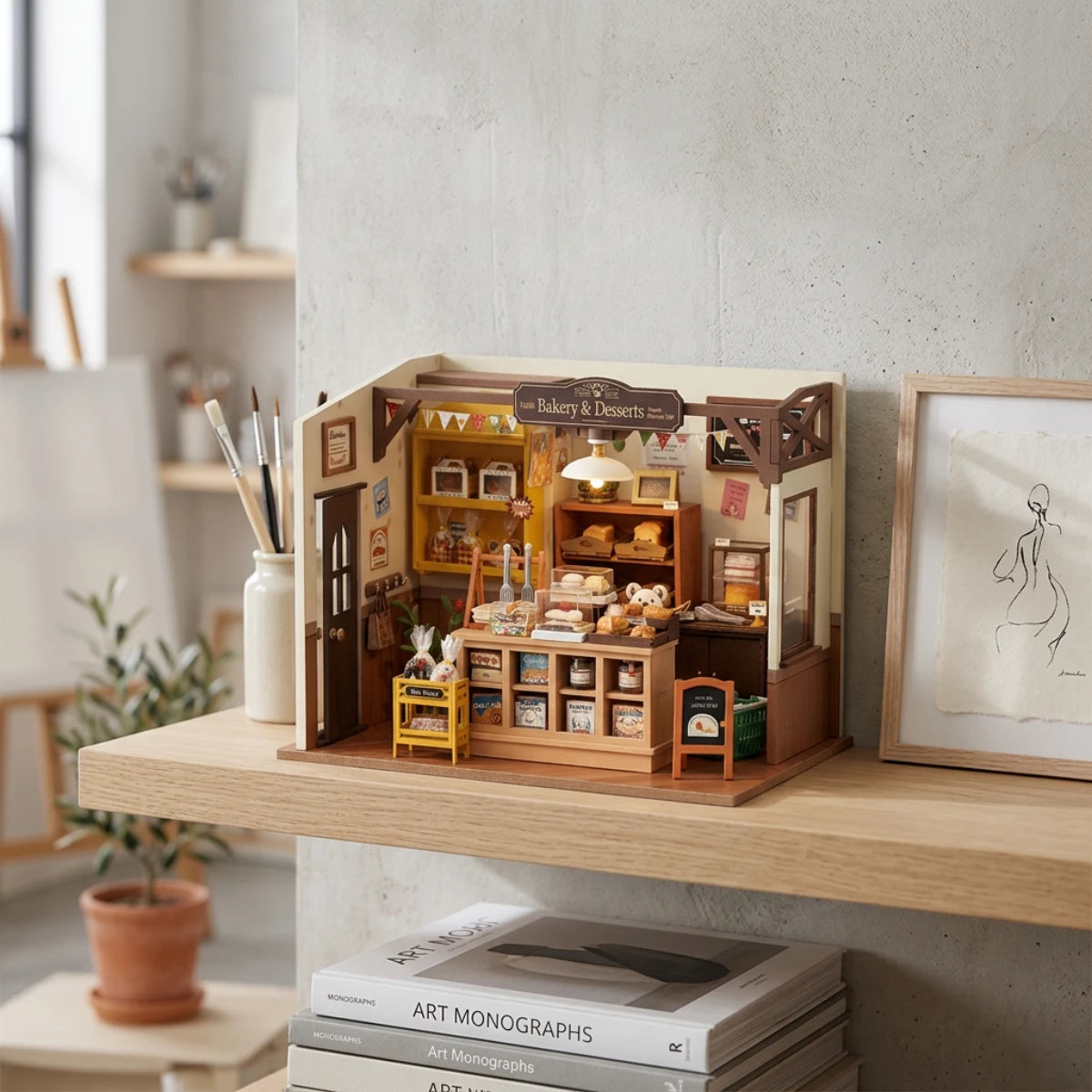 La Boulangerie de Becka – Maquette diorama (141 pièces)