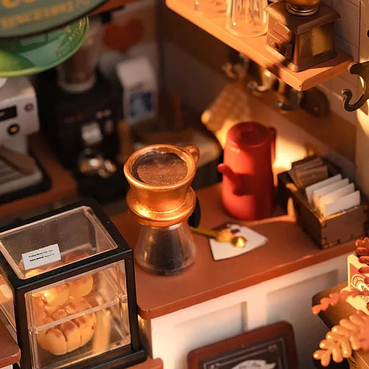 Café 17 (183 pièces) – Maquette diorama