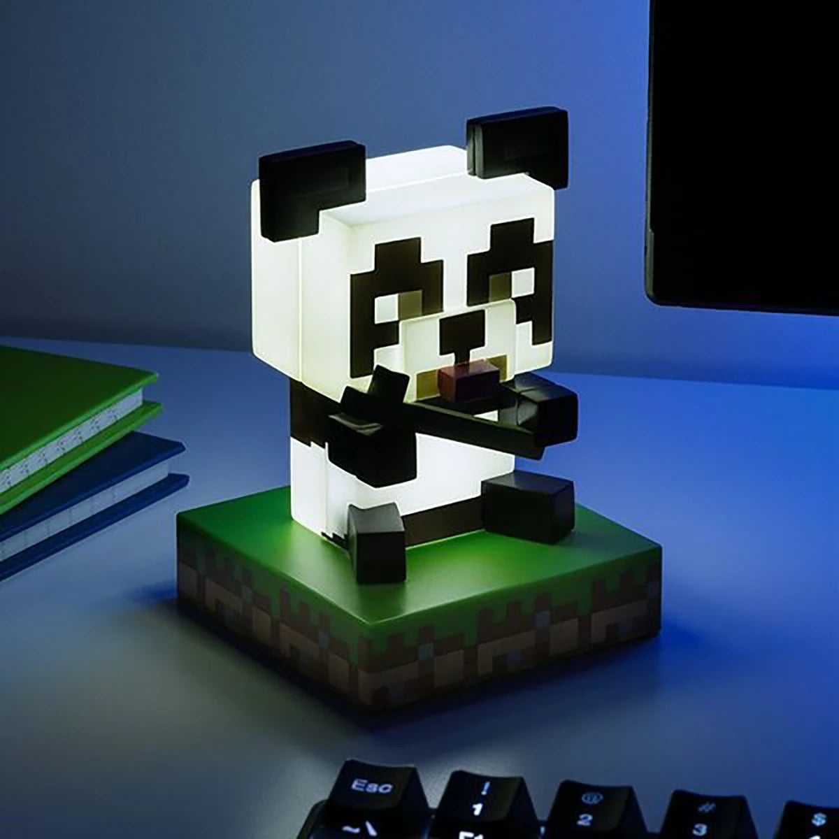 Lampe Panda 11cm – Minecraft