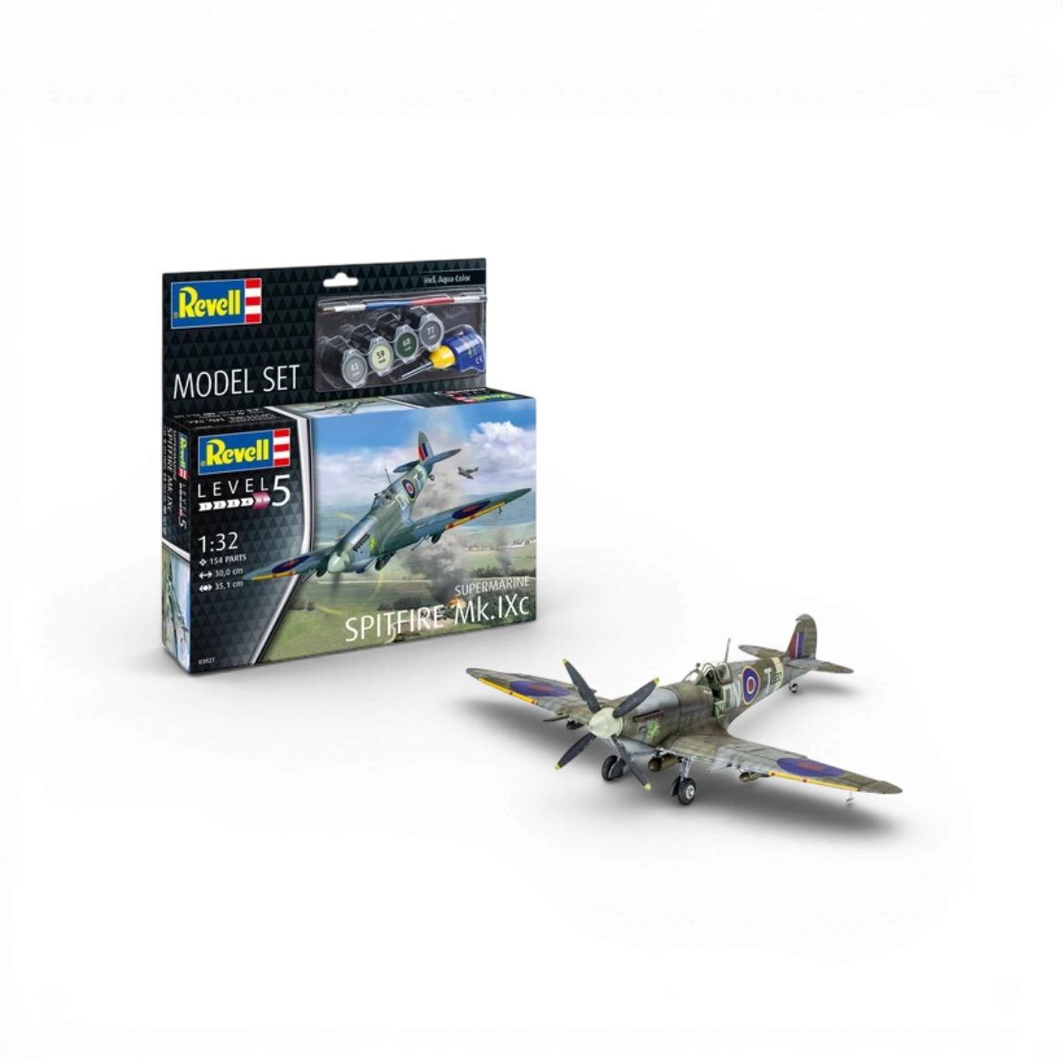 Maquette Spitfire (1/32 – 154 pièces)